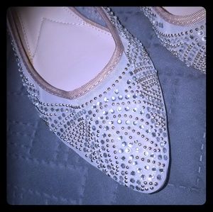 Jennifer Lopez sparkly flats